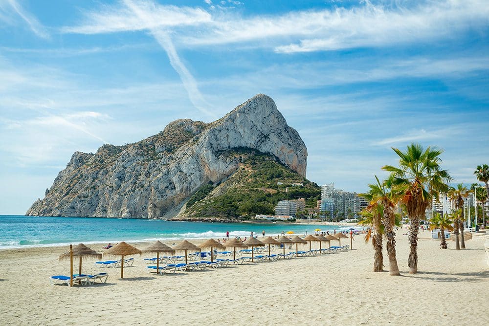 Costa Blanca Beaches Spain Europe