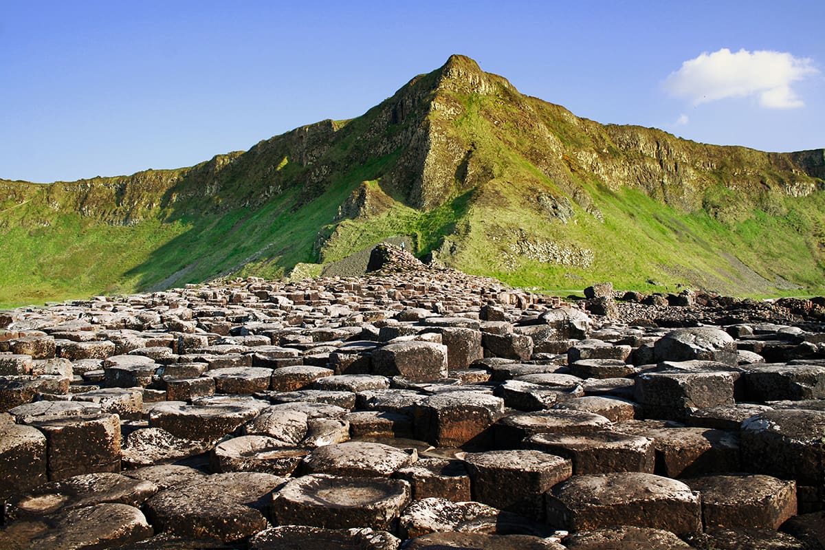 UNESCO Site Giants Causeway in Northern Ireland